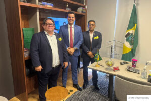 UNIFIC SENDO RECEPCIONADA PELO DEPUTADO FEDERAL YURI DO PAREDÃO, EM BRASÍLIA