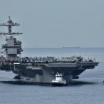 Vista-do-porta-avioes-USS-Gerald-R.-Ford