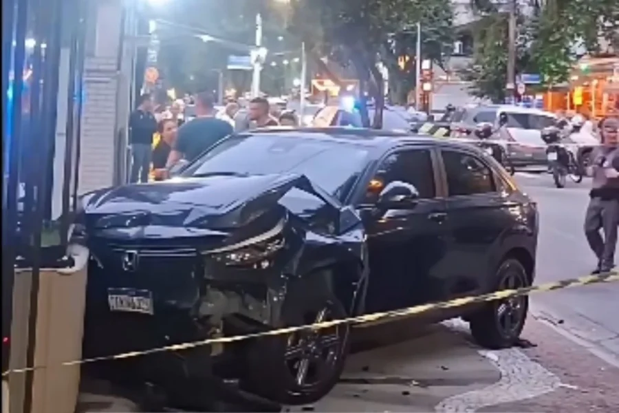 Homem atropela três pessoas e mata mulher de 79 anos em Santos 2 acidente santos
