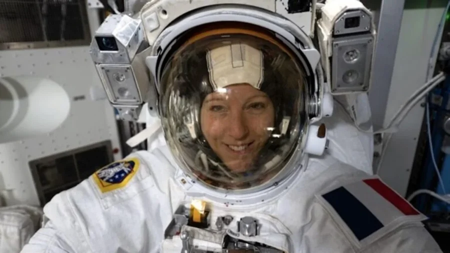Astronauta Sophie Adenot faz história como primeira francesa a realizar caminhada espacial 2 astronauta francesa espaco
