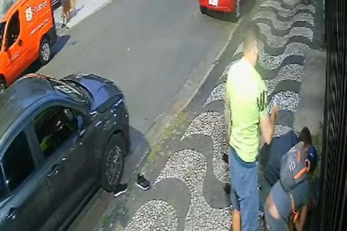 Homem que imobilizou vítima durante surto psicótico em Sao Paulo diz que soube da morte pelas redes sociais 1 surto morte santos