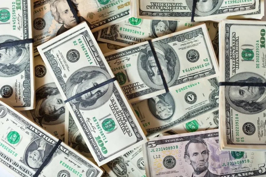 fundo de notas de dolares 1