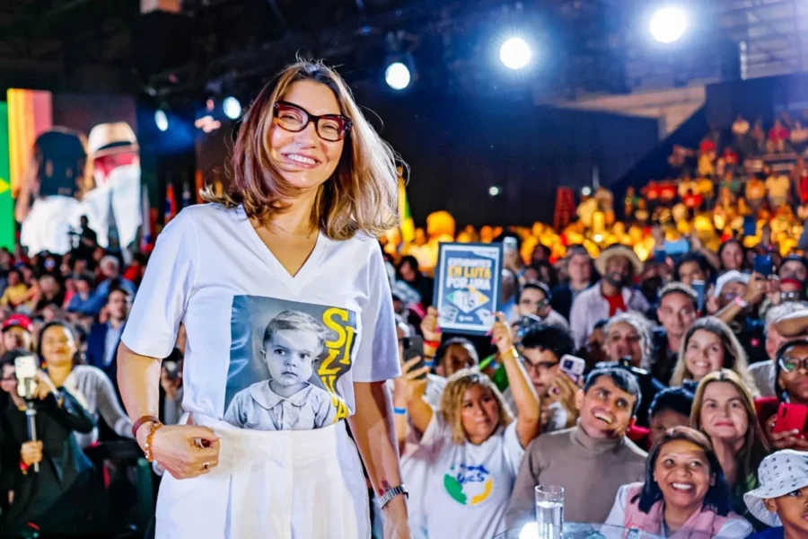 janja convencao lula