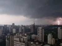 SP amanhece com alerta de perigo para tempestade nesta segunda 24