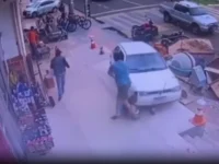 motorista embriagado atropela pai e filho de 1 ano na calcada em ms