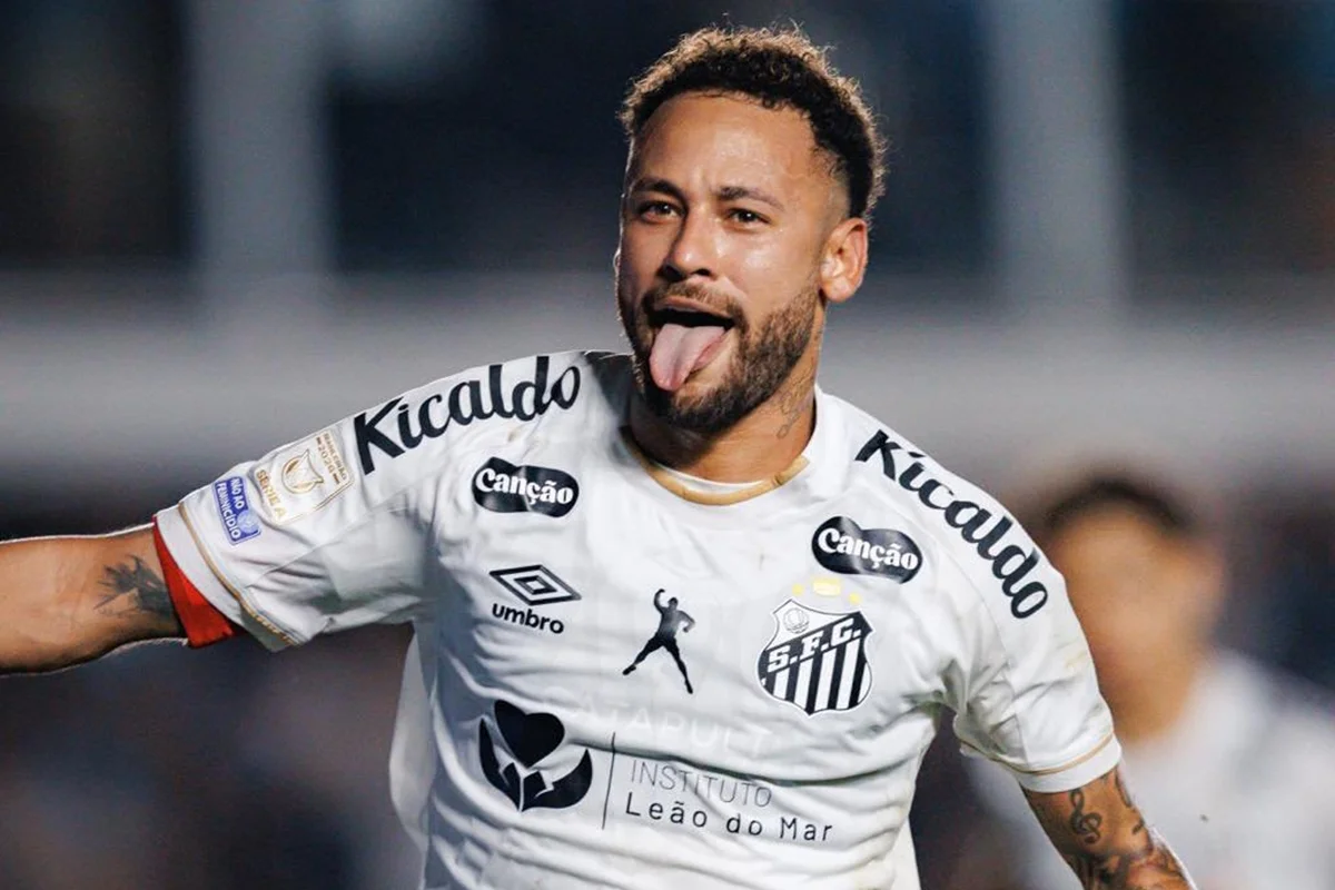 neymar santos x flamengo